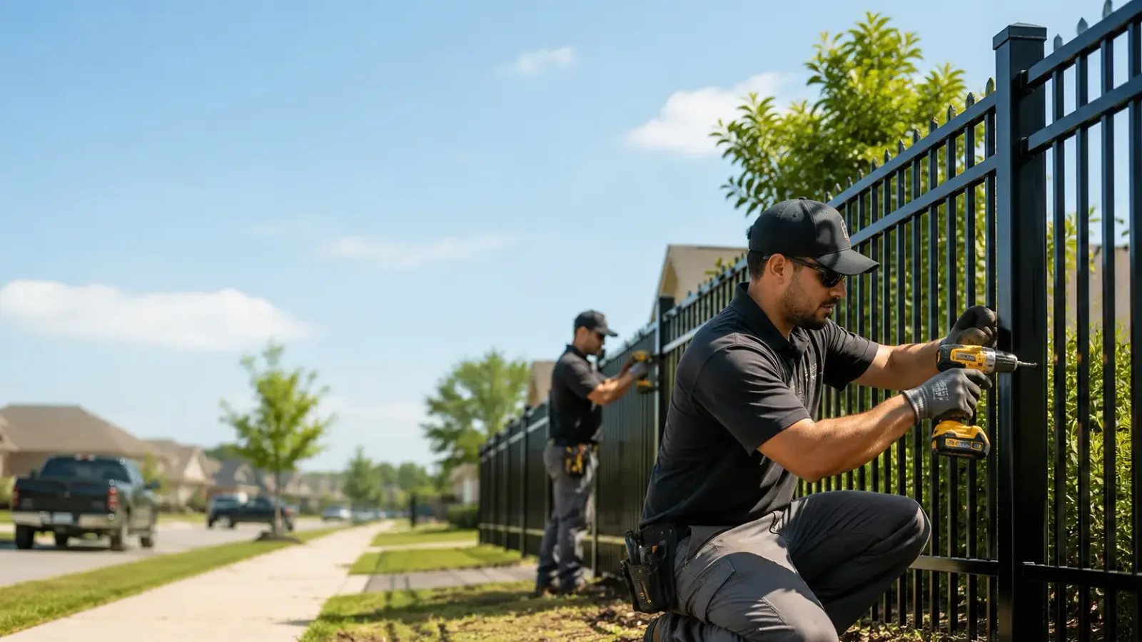 Metal Fence Installation in Hillsdale, IL
